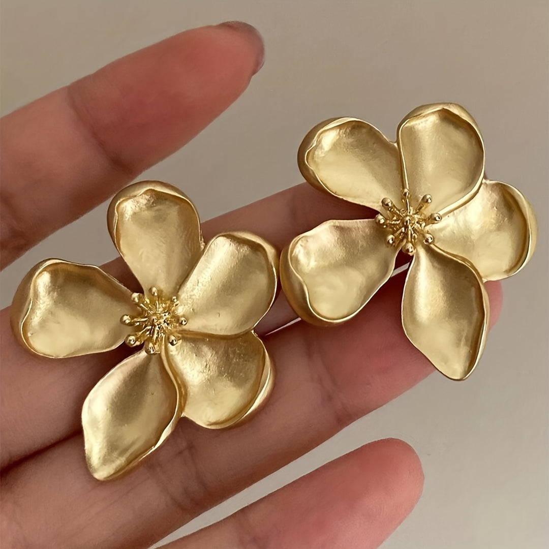 Celeste | Bold Flower Stud Earrings