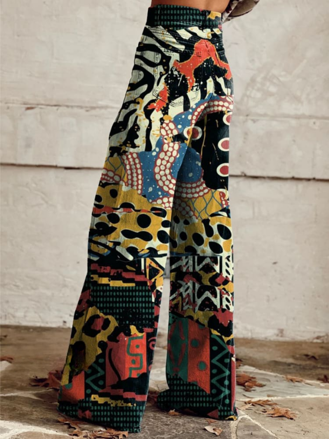 Jora | Eclectic Art Wide Pants