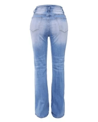 Tiala | Vintage High Waisted Flare Jeans