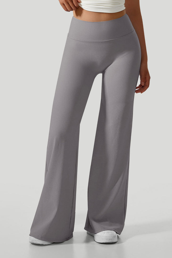 Cirus | Ribbed Wide Leg Pants