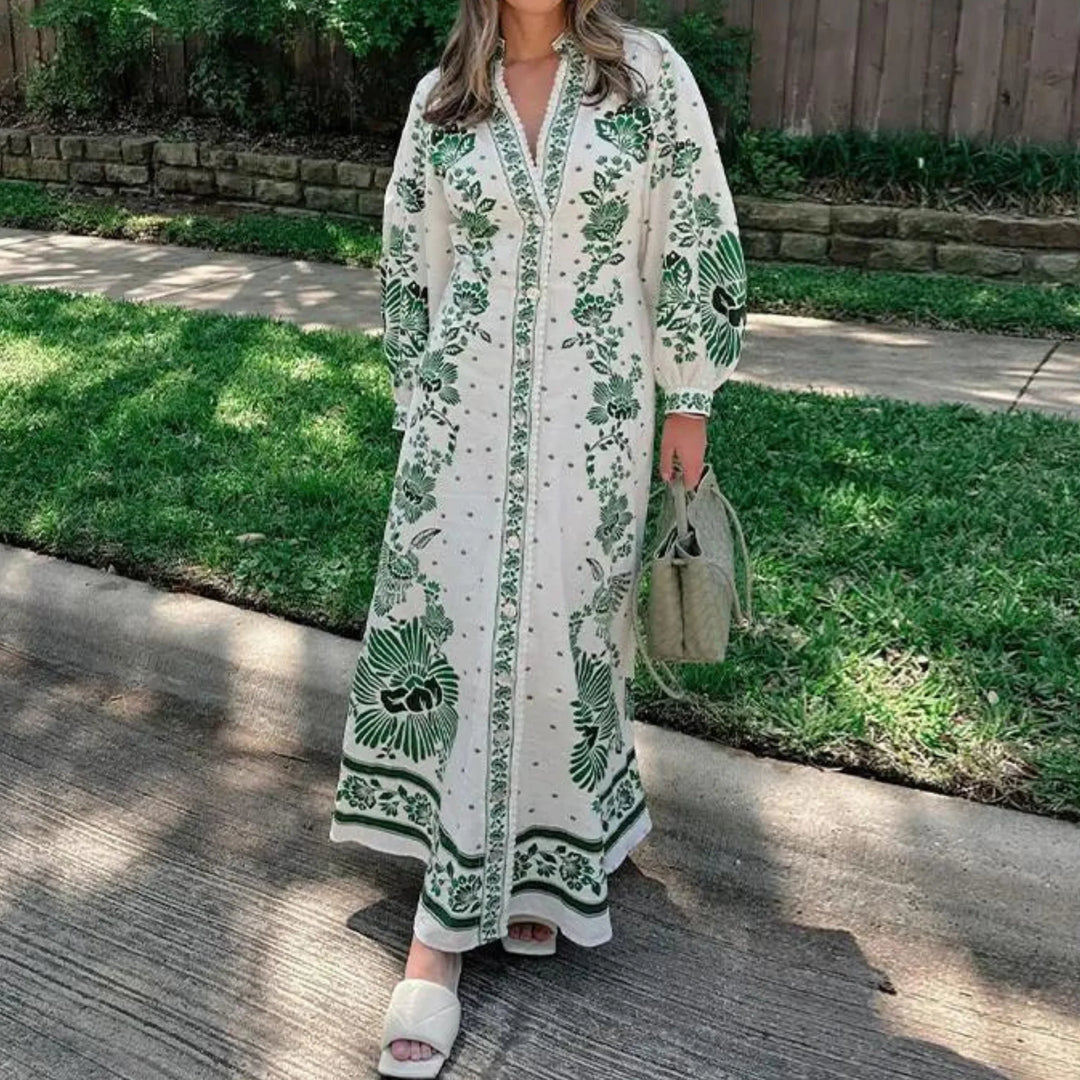 Lela | Botanical Maxi Dress