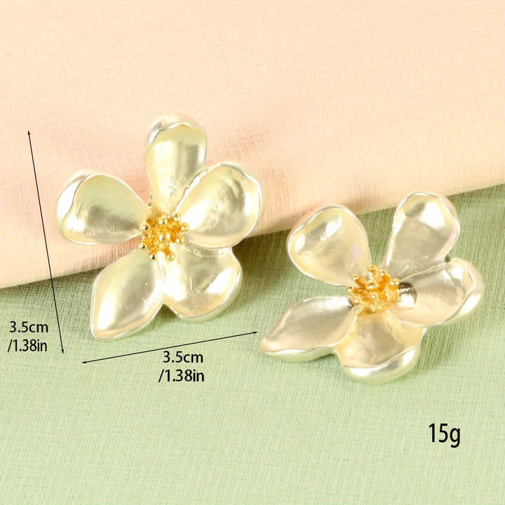 Celeste | Bold Flower Stud Earrings