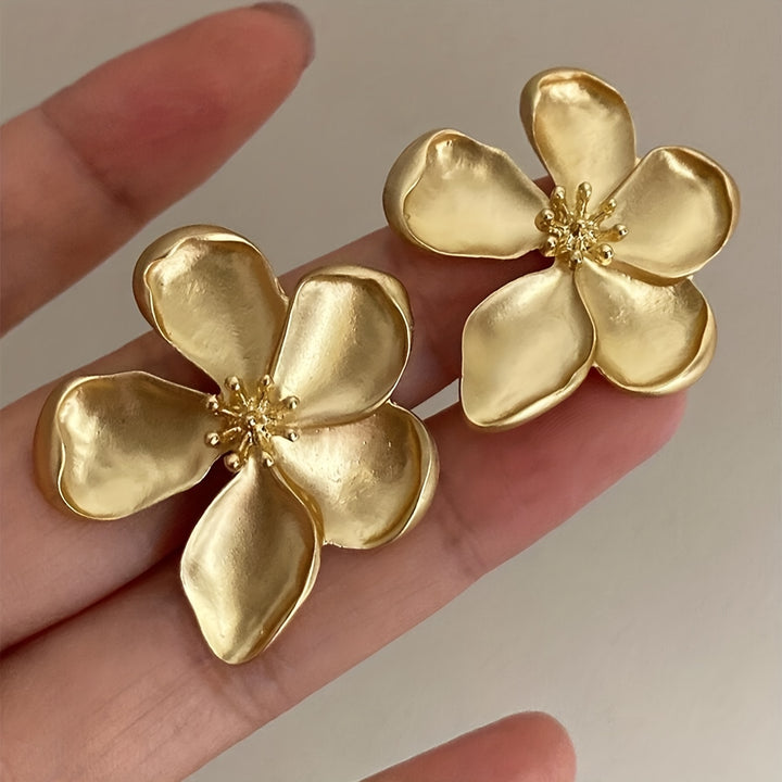 Celeste | Bold Flower Stud Earrings