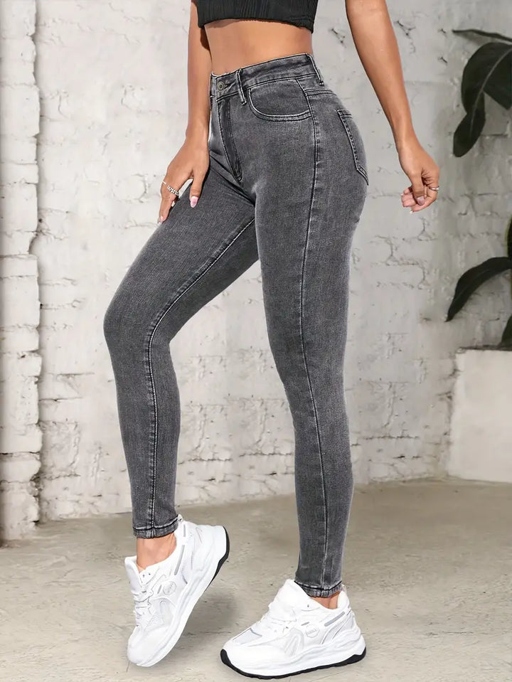 Franchesca | Ultra Stretch High Waisted Skinny Jeans