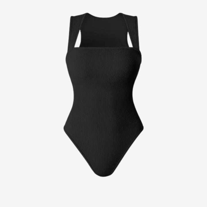 Stacy | Sculpting Square Neck Bodysuit – BUY 1 GET 1 FREE