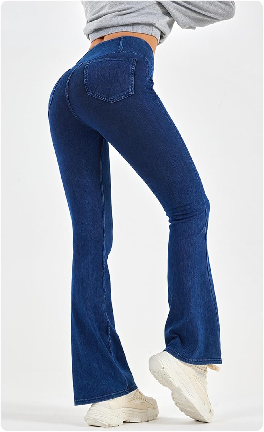 Laura | Sculpting Crossover Flare Jeans