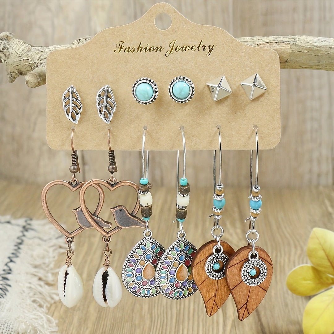 Lila | Bohemian Style Earring Set