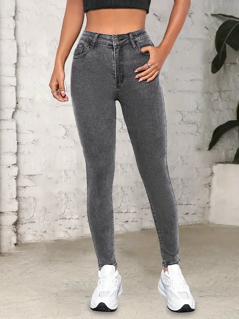 Franchesca | Ultra Stretch High Waisted Skinny Jeans