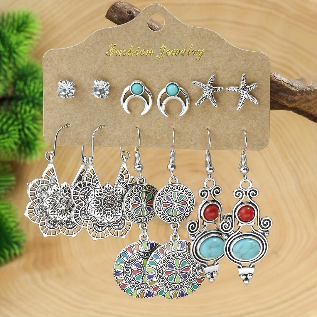 Lila | Bohemian Style Earring Set