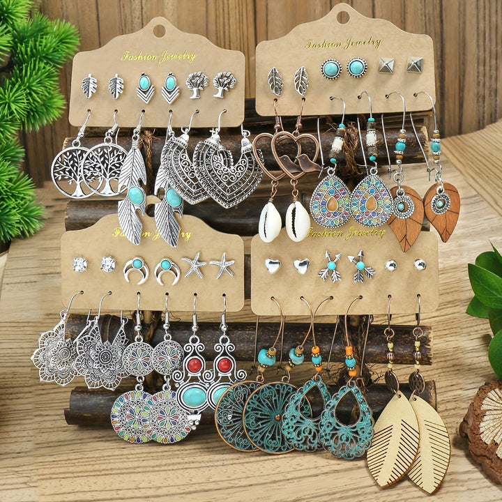 Lila | Bohemian Style Earring Set