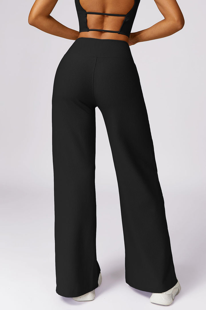 Cirus | Ribbed Wide Leg Pants