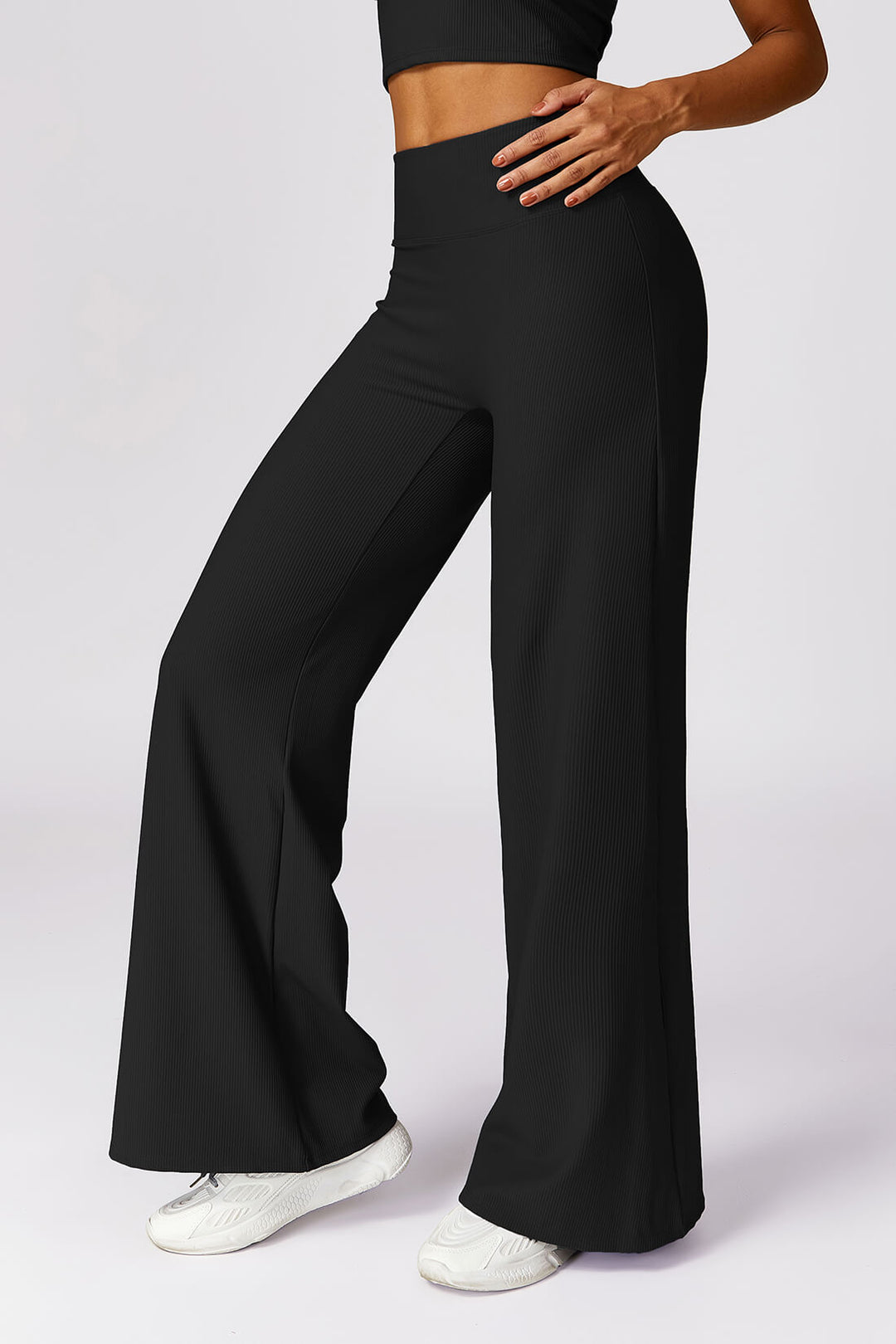 Cirus | Ribbed Wide Leg Pants