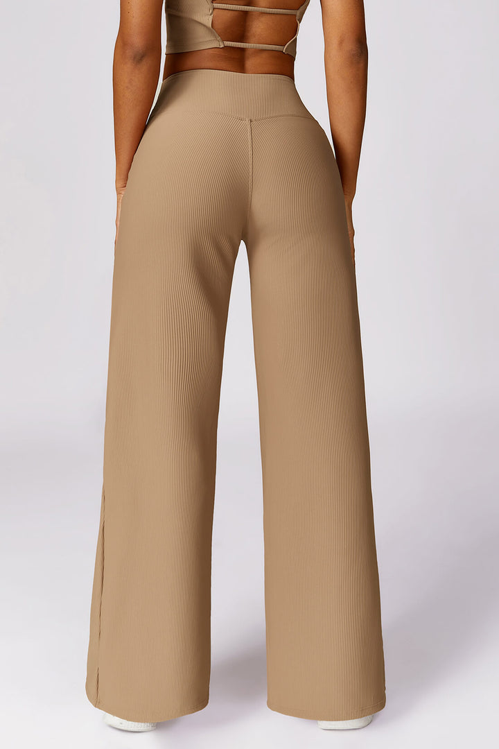 Cirus | Ribbed Wide Leg Pants