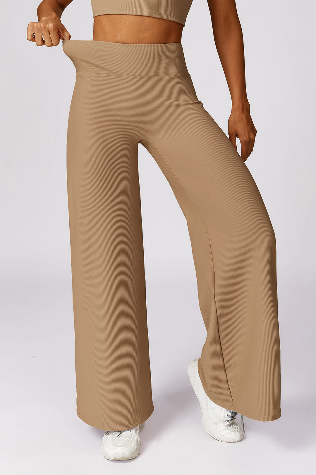 Cirus | Ribbed Wide Leg Pants