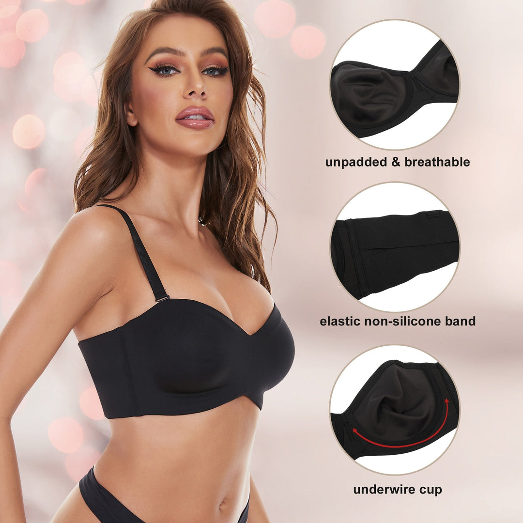 Isa | Ultimate Support Multi-Way Soft Cup Strapless Bra – BUY 1 GET 1 FREE