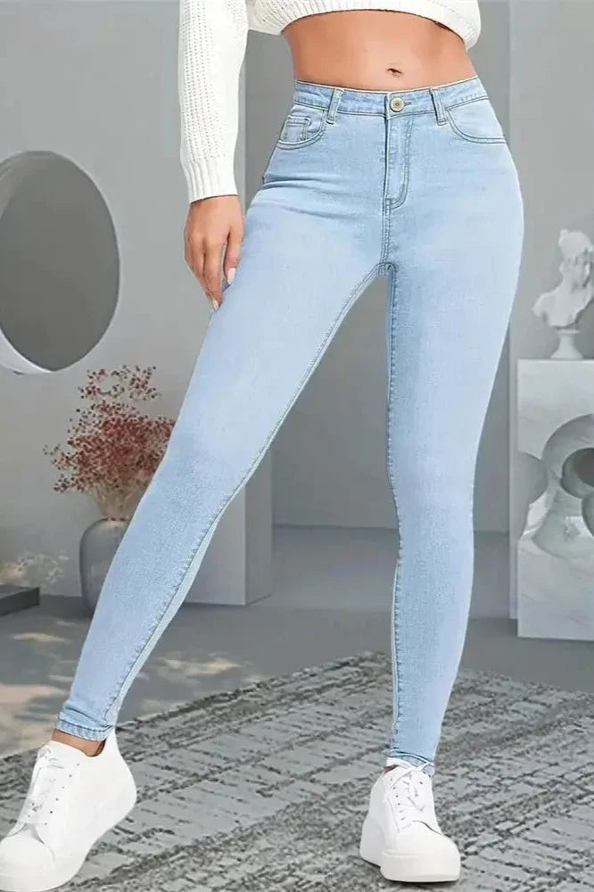 Franchesca | Ultra Stretch High Waisted Skinny Jeans