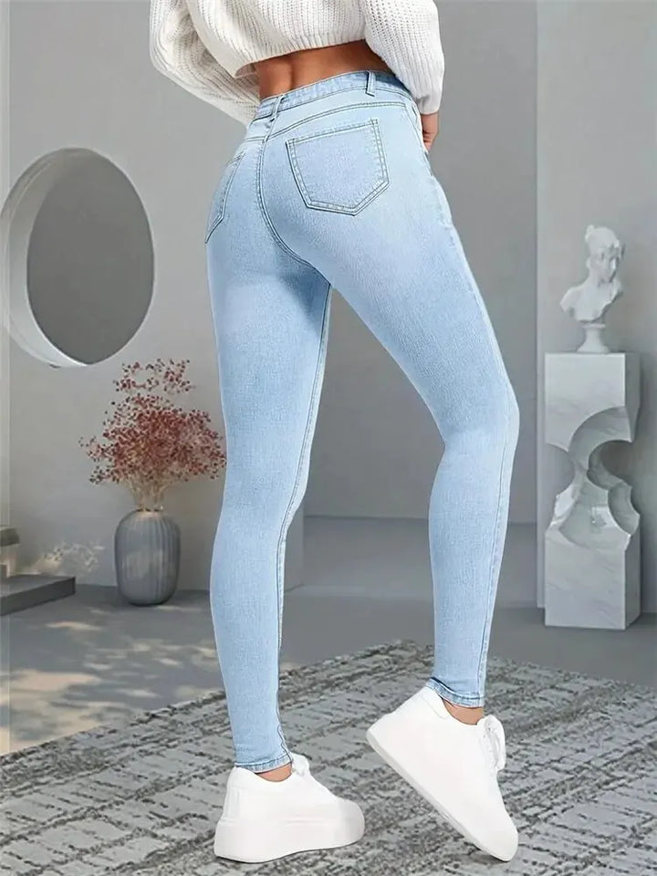 Franchesca | Ultra Stretch High Waisted Skinny Jeans