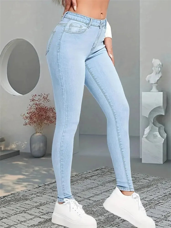 Franchesca | Ultra Stretch High Waisted Skinny Jeans