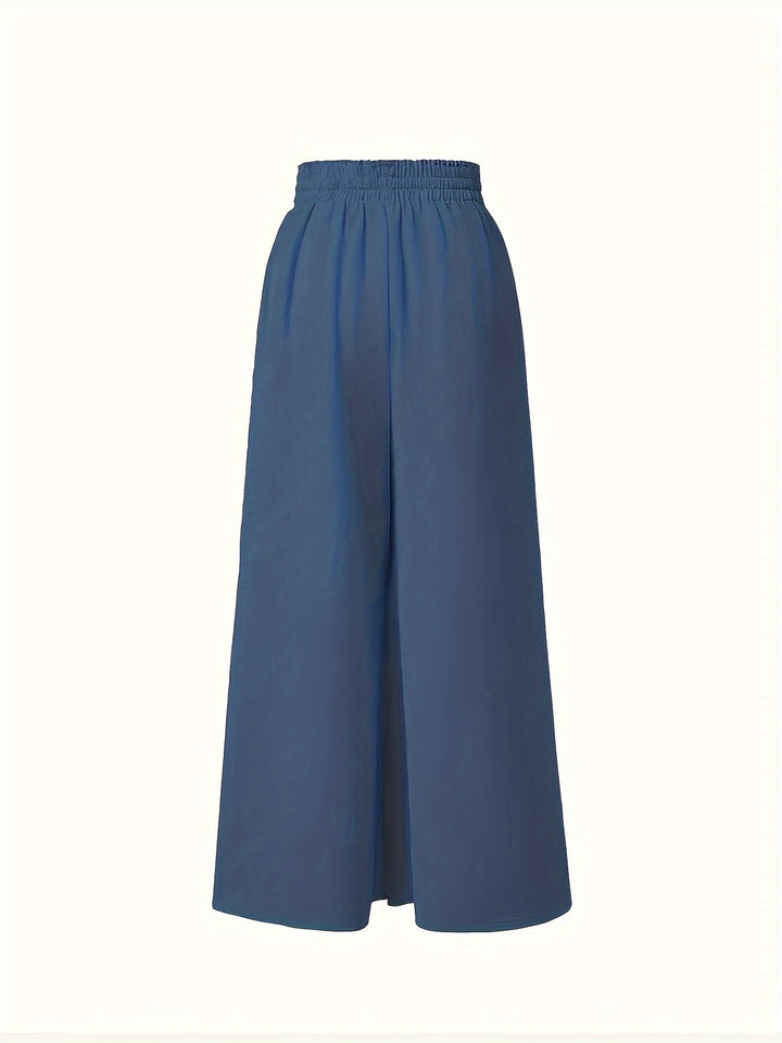 Luna | Tied Waist Wide Leg Pants