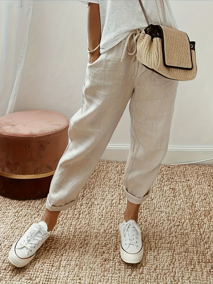 Katherine | Casual Drawstring Pants