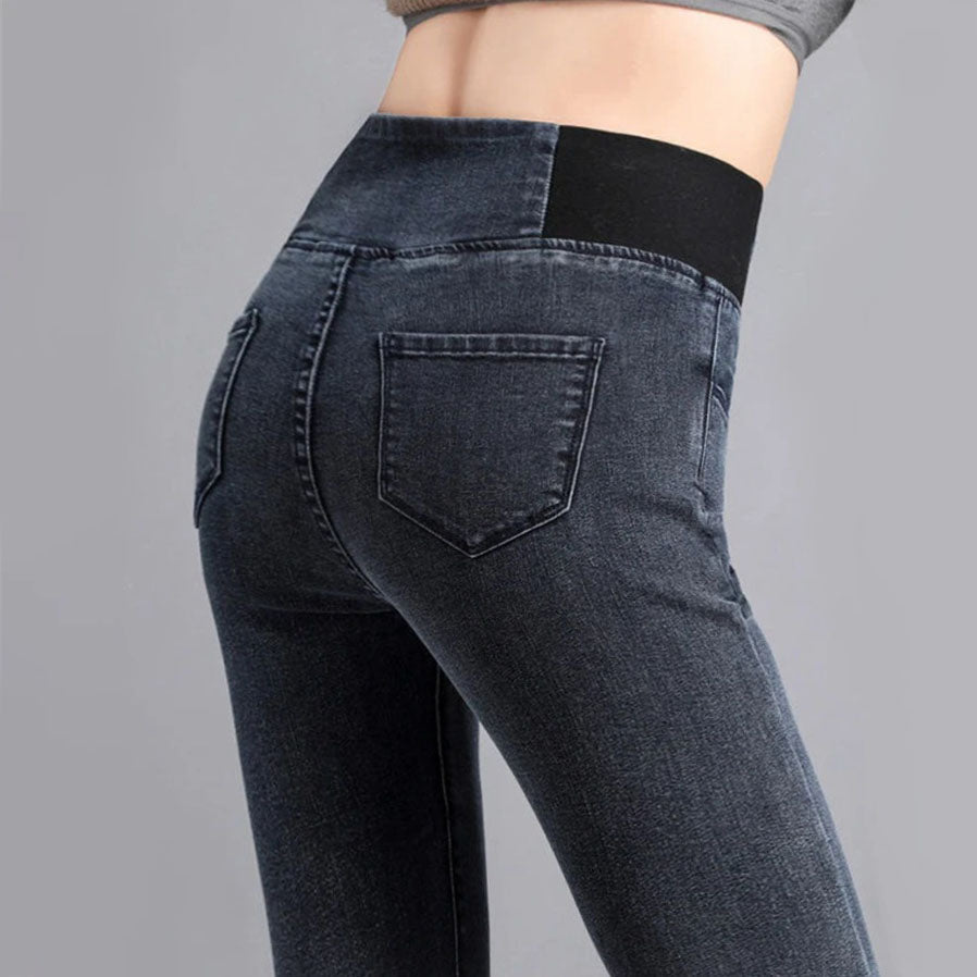 Daniella | Elasticated Ultra Stretch High Waisted Skinny Jeans