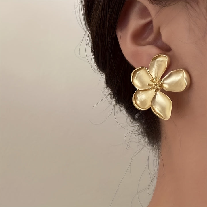 Celeste | Bold Flower Stud Earrings