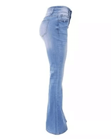 Tiala | Vintage High Waisted Flare Jeans